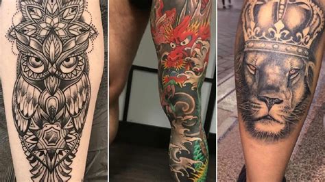 tatuajes de animales en la pierna|Las mejores 350 ideas de Tatuajes pierna en 2024